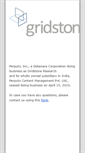 Mobile Screenshot of gridstoneresearch.com